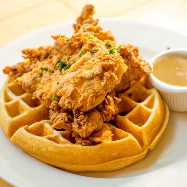 Fried Chicken and Waffle