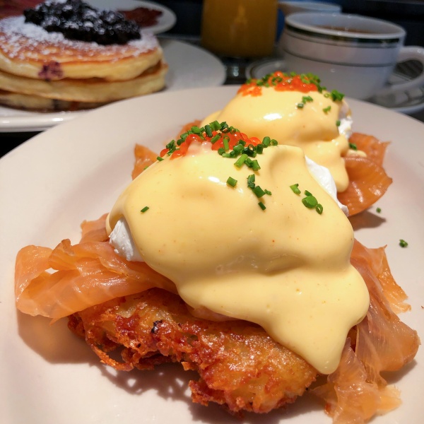 Latke Eggs Benedict